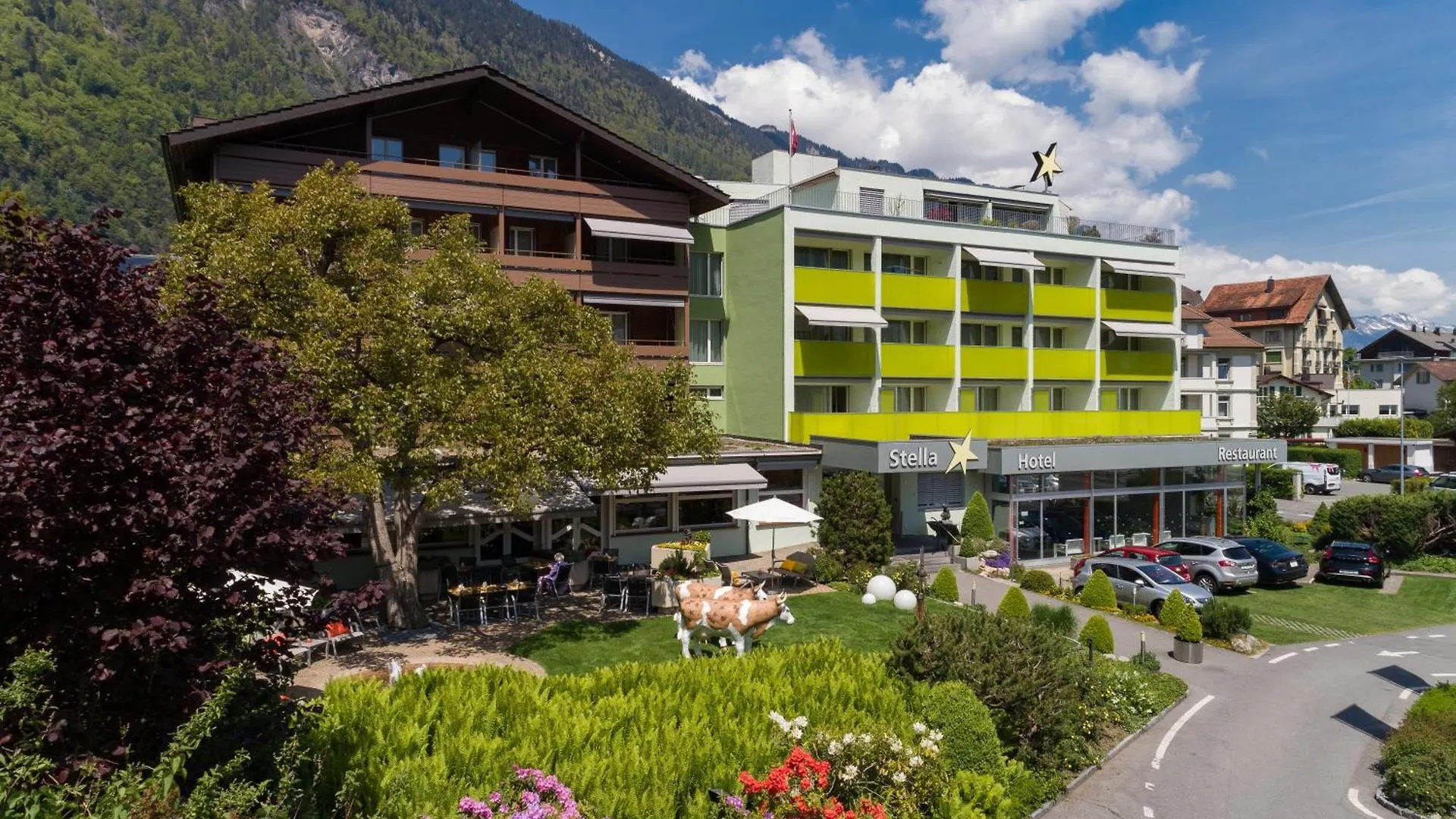 4 Bewertungsstarke 4-Sterne-Hotels in Interlakens Innenstadt