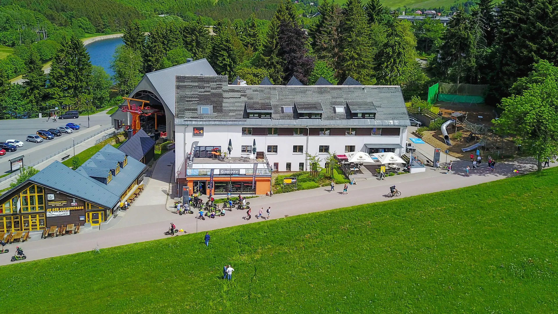 4 Zentrale Hotels nahe Skiareál Náprava in Mariánská
